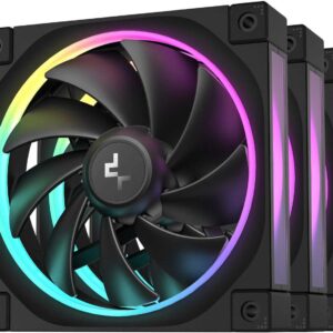 Deepcool FL12 schwarz 3er Pack 120 mm - 2.150 rpm - 12 V (R-FL12-BKAPN3-G)