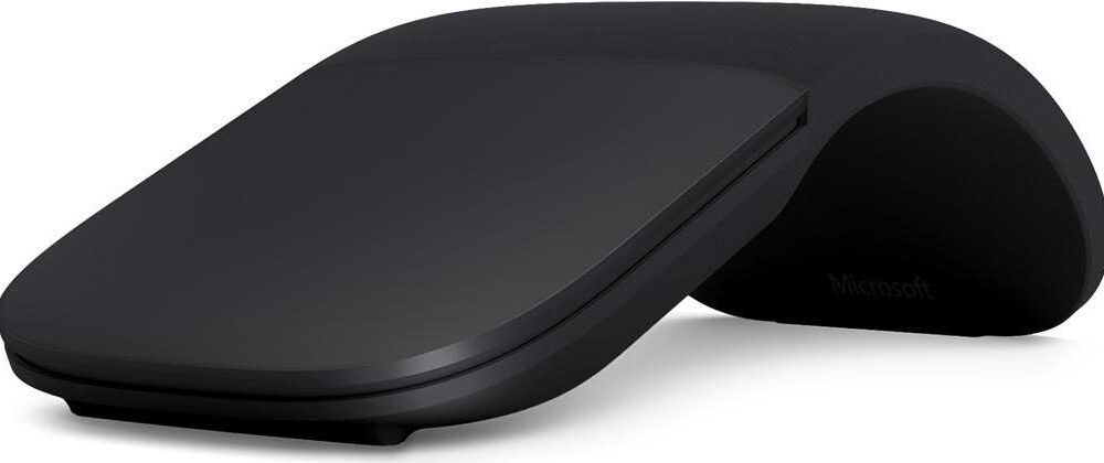 Microsoft Arc Maus Büro Beidhändig Bluetooth BlueTrack 1000 DPI (ELG-00003)