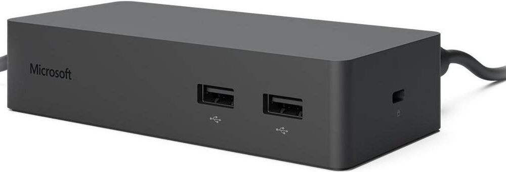 Microsoft Surface Dock 2 - Microsoft - Surface Pro (5th Gen) Surface Pro (5th Gen) with LTE Advanced Surface Laptop (1st Gen) Surface Pro... - Microsoft Oberflächenstecker - Schwarz (SVS-00004)