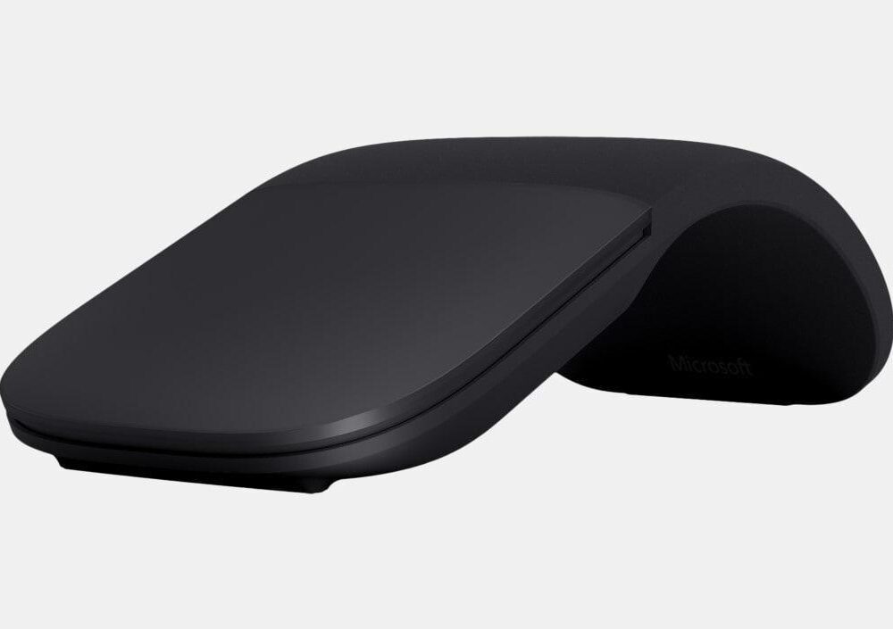 Microsoft Arc Maus Büro Beidhändig Bluetooth BlueTrack 1000 DPI (ELG-00008)