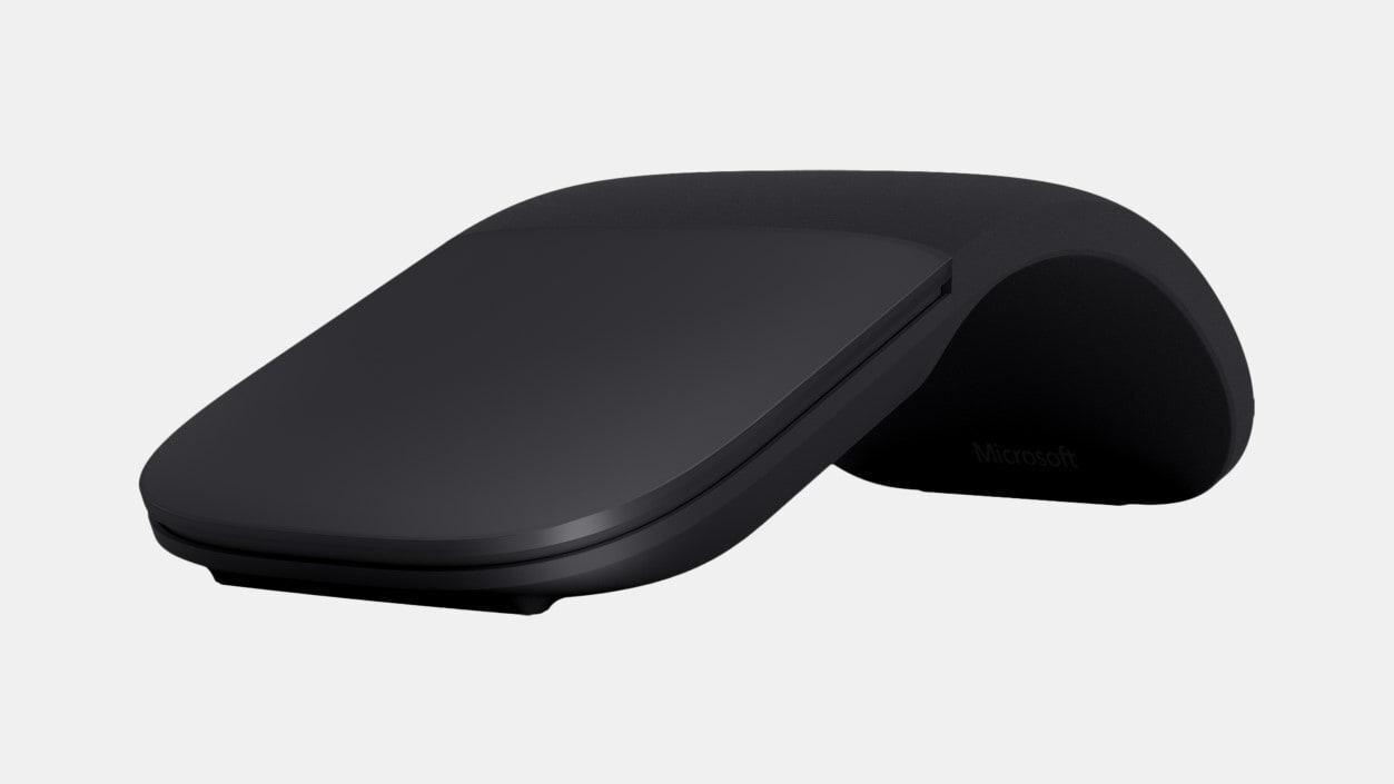 Microsoft Arc Maus Büro Beidhändig Bluetooth BlueTrack 1000 DPI (ELG-00008)