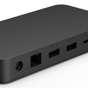 Microsoft Surface Dock - Dockingstation - Thunderbolt 4 - 3 x Thunderbolt - 1GbE, 2,5GbE - 165 Watt (T8I-00004)
