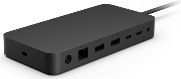 Microsoft Surface Dock - Dockingstation - Thunderbolt 4 - 3 x Thunderbolt - 1GbE, 2,5GbE - 165 Watt (T8I-00004)