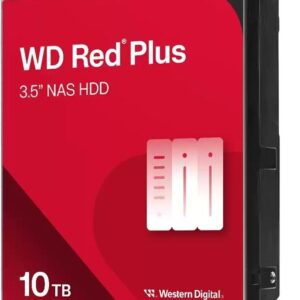 WD HDD Red Plus 10TB 3.5 SATA 512MB - Festplatte - Serial ATA (WD100EFGX)