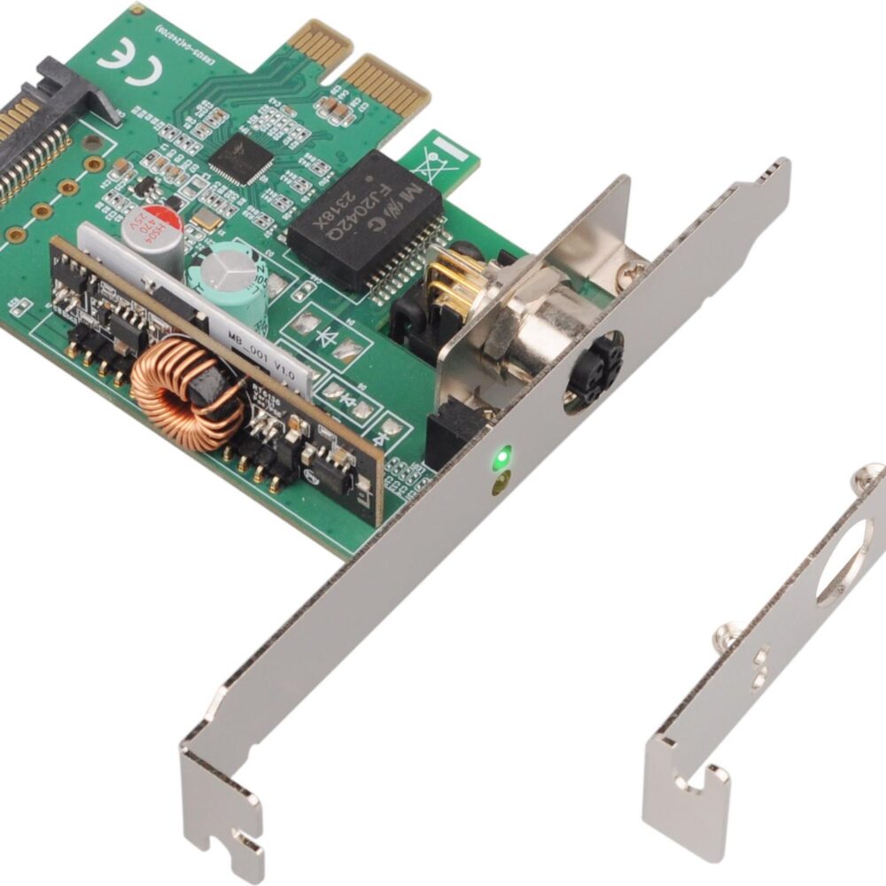 InLine Gigabit Netzwerkkarte - M12 x-kodiert - PCIe x1 - 2.1 - PoE+ (51124I)