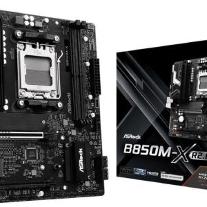 ASRock MB Sc AM5 B850M-X R2.0, AMD B850, 2xDDR5, 1xDP, 1xHDMI, mATX (90-MXBSG0-A0UAYZ)