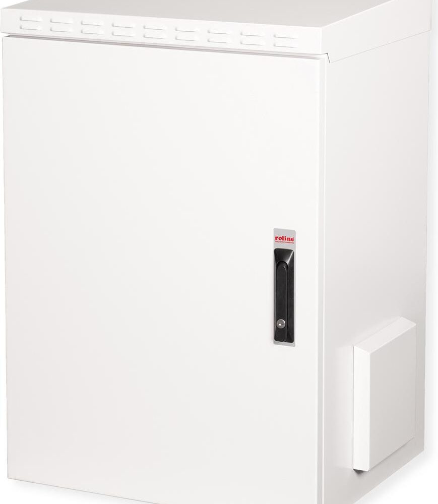 Roline Pro - Schrank Netzwerkschrank - außen, 600 x 450 mm (B x T) - geeignet für Wandmontage - RAL 7035, Hellgrau - 16U - 48.3 cm (19") (26.21.0088)