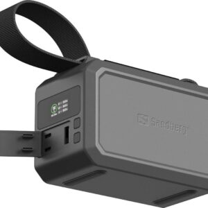 SANDBERG Survivor - Powerbank - 40000 mAh - 154 Wh - 100 Watt - 5 A - QC 3.0 - 3 Ausgabeanschlussstellen (USB Typ A, 2 x USB-C) (421-14)