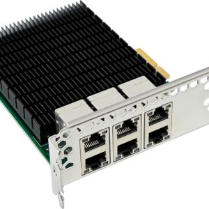 InLine 6-fach Gigabit Netzwerkkarte 6x RJ45 1 Gb/s PCIe x4 (51127C)