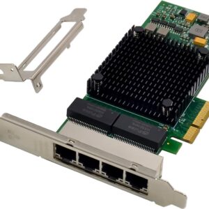 InLine Quad Gigabit Netzwerkkarte 4x RJ45 1 Gb/s PCIe x4 (51127E)