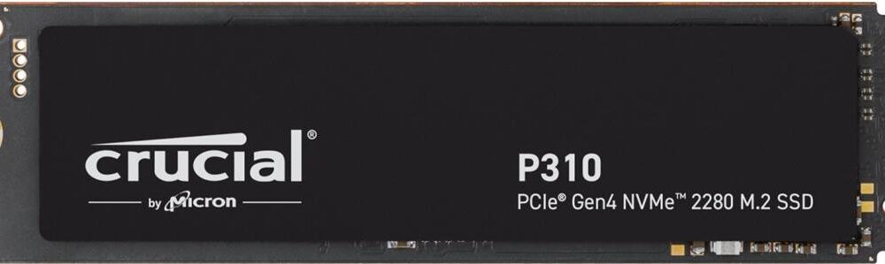 Crucial P310 SSD 4TB M.2 2280 PCIe Gen4 NVMe Internes Solid-State-Module (CT4000P310SSD8)