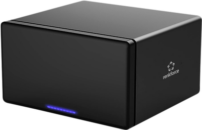 Renkforce RF-6647854 8.9 cm (3.5 Zoll) Festplattengehäuse 8 Bay 3.5 Zoll USB-A (USB 3.0) (RF-6647854)