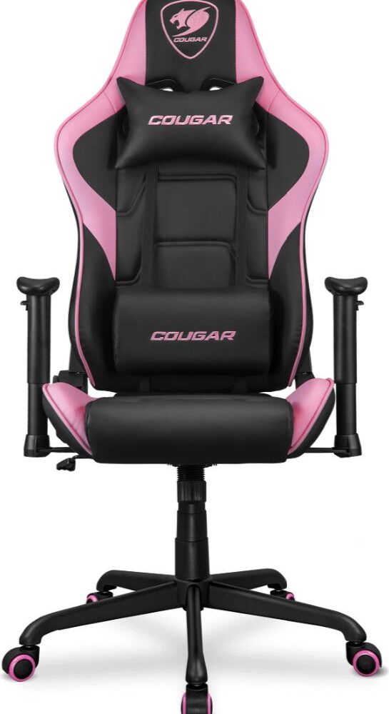 COUGAR Gaming ARMOR Elite Eva PC-Gamingstuhl Gepolsterter Sitz Schwarz - Pink (CGR-ELI-PNB)