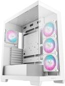 Deepcool CG580 4F weiss Tempered Glass x 2 - Midi/Minitower - ATX (R-CG580-WHADA4-G-1)