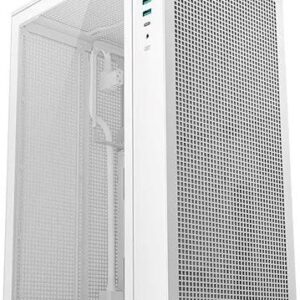 Deepcool CH270 Digital weiss Tempered Glass - Gehäuse - ATX (R-CH270-WHNDM0-G-1)
