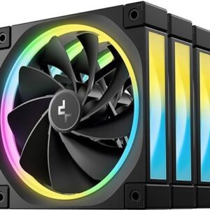 Deepcool FL12R schwarz Reverse 3er Pack 120 mm - 33,9 dB - 500 rpm (R-FL12R-BKAPN3-G)