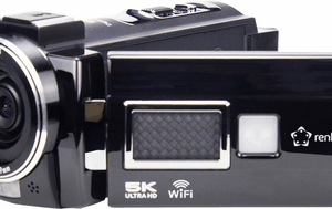 Renkforce RF-DV-200 Camcorder 5K 7.6 cm 3 Zoll 8 Megapixel Schwarz (RF-6442924)