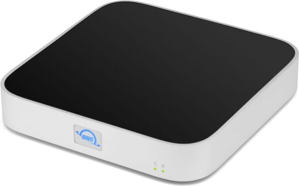 OWC miniStack STX HDD / SSD-Gehäuse Schwarz - Silber 2.5/3.5" (OWCT4MSS000)