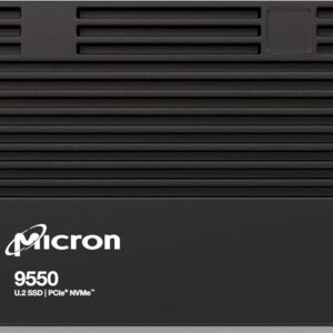 Micron 9550 MAX - SSD - Enterprise, Mixed Use - verschlüsselt - 6,4TB - intern - 2,5" (6,4 cm) - U.2 PCIe 5,0 x4 (NVMe) - TCG Opal Encryption 2,02 - TAA-konform (MTFDLAL6T4THB-1BK1DABYYR)