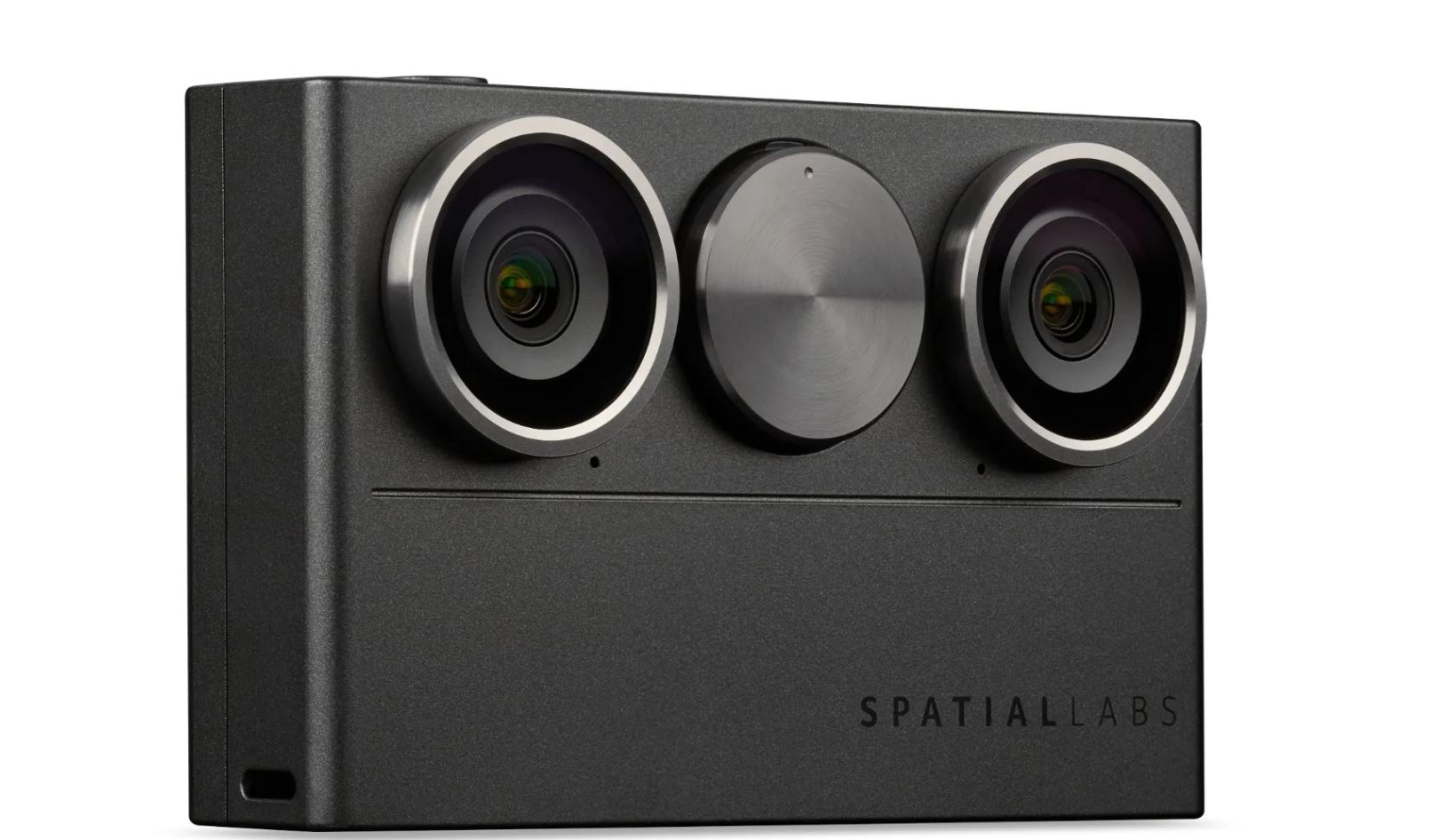 Acer SpatialLabs Eyes - 3D-Kamera - 8MP pro Auge, integrierter Selfie-Spiegel und wetterfestes Design für atemberaubende 3D-Bilder + Live-3D-Streaming auf YouTube und beeindruckende 3D-Videoanrufe auf Teams, Zoom und Google Meet (FF.R2BAA.001)