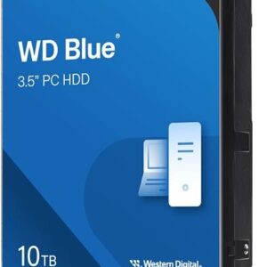 WD Blue - Festplatte - 10 TB - intern - 3.5" (8.9 cm) (WD100EAGZ)