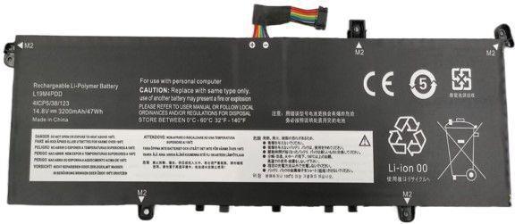 CoreParts Laptop Battery 54.81Wh Li-Polymer - Batterie - 3.550 mAh (5B10Z37617-CP)