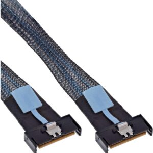 InLine MCIO Kabel x8 Stecker zu Stecker - Kabel - Netzwerk (27661B)