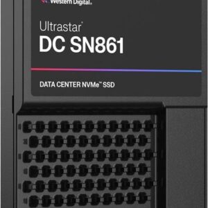 WD Ultrastar DC SN861 WUS6BA138PSP9X1 - SSD - Datencenter - 3.84 TB - intern - 2.5" (6.4 cm) - U.2 PCIe 5.0 x4 (NVMe)