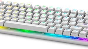 Alienware Pro Wireless Gaming Keyboard Tastatur USB + RF Wireless + Bluetooth Weiß (PRO-KB-W-WW)