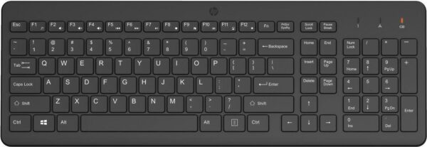 HP Full-sized wireless keyboard connection (805T2AA#AB9)