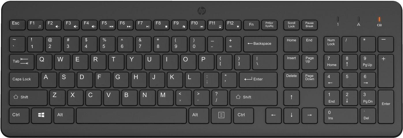 HP 220 Wireless Keyboard-SWIS2 (805T2AA#UUZ)