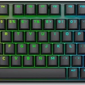 Dell Alienware Pro Wireless Gaming Keyboard - Tastatur - 75% - compact TKL - AlienFX Per-Key RGB / 16,8 Millionen Farben - kabellos - 2.4 GHz, Bluetooth 5.1, USB - QWERTY - USA - Tastenschalter: Alienware lineare mechanische Switches (Hotswap-fähig) (PRO-KB-G-WW)