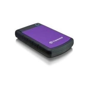 Transcend StoreJet 25H3P - Festplatte - 1TB - extern - 6,4 cm (2.5") - SuperSpeed USB - 5400 U/min - Puffer: 8MB - brilliant purple (TS1TSJ25H3P)