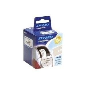 Dymo LabelWriter Address - Permanent-Adressklebeetiketten - weiß - 28 x 89 mm 3120 Etikett(en) (24 Rolle(n) x 130) - für DYMO LabelWriter 320, 330 Turbo, 400, 400 Twin Turbo, 450, 450 Twin Turbo, SE450 (S0722360)