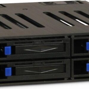 SNT Inter-Tech SUB RAID ST-1040 SR - Internes RAID-Gehäuse - 2.5" (6.4 cm) - SATA 3Gb/s - RAID RAID 0, 1, 3, 5, JBOD, 0+1 - SATA 3Gb/s (ST-1040SR black)