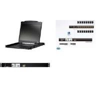 ATEN CL3000N - KVM-Konsole - PS/2, USB - 48.3 cm ( 48,30cm (19") ) - Rack - einbaufähig - 1280 x 1024 - VGA - 1U (CL3000)