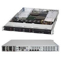 Supermicro SC119 TQ-R700WB - Rack-Montage - 1U - SATA/SAS - Hot-Swap 750 Watt - Schwarz