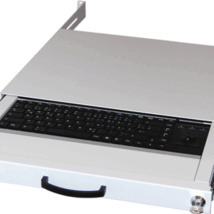 equip 48,30cm (19") drawer - Tastatur - rack-montierbar - PS/2, USB - USA - RAL 7035