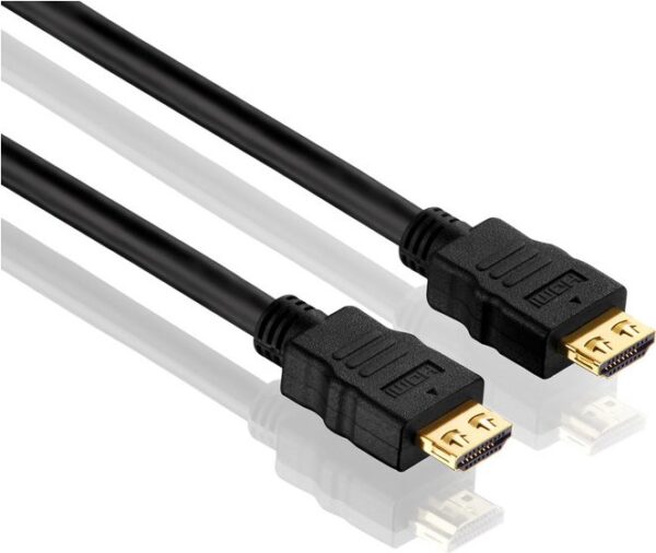 Purelink PureInstall PI1000 Standard Speed Cablel with Ethernet Channel - HDMI mit Ethernetkabel - HDMI Typ A (M) bis HDMI Typ A (M) - 20,0m - Dreifachisolierung - Schwarz (PI1000-200)