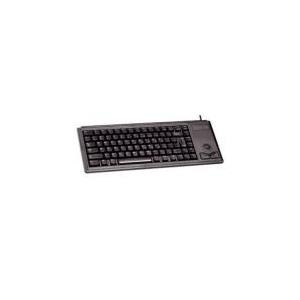 CHERRY Compact-Keyboard G84-4400 - Tastatur - PS/2 - Englisch - US - Schwarz (G84-4400LPBEU-2)