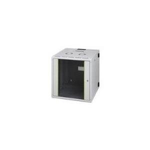 DIGITUS® 9HE Wandgehäuse mit Schwenkrahmen - Grau, RAL 7035 - 48.3 cm (19") (DN-19 09-U-3)