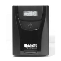 Riello NetPower NPW 1500 § 1500VA/900W Stromversorgung mit Line-Interactive-Technologie, USB Schnittstelle und Shutdown-Software (NPW1500)