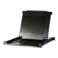 ATEN CL1000N KVM-Konsole, 19" LCD, VGA, PS/2, Tastaturlayout D (CL1000N D)