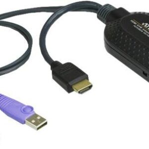ATEN KA7168 HDMI USB Virtual Media KVM Adapter Cable with Smart Card Reader (CPU Module) - KVM-/Audio-/USB-Extender