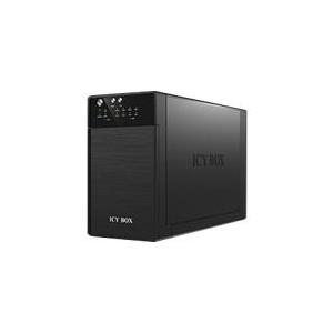 ICY BOX IB-RD3620SU3 - Festplatten-Array - 2 Schächte (SATA-600) - SATA 3Gb/s, USB 3.0 (extern) (IB-RD3620SU3)