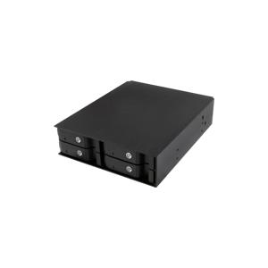 ICY BOX IB-2240SK - Gehäuse für Speicherlaufwerke mit Lüfter - 2.5" (6.4 cm) - Schwarz (IB-2240SSK)
