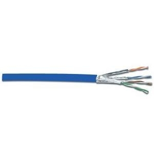 DIGITUS - Bulkkabel - 100,0m - Foiled Unshielded Twisted Pair (F/UTP) - CAT 6a - Hellblau (DK-1623-A-VH-1)