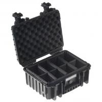B&W outdoor.case Type 3000 - Hartschalentasche - Polypropylen - Schwarz (3000/B/RPD)