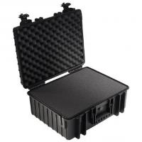 B&W outdoor.case Type 6000 - Hartschalentasche - Polypropylen - Schwarz (6000/B/SI)