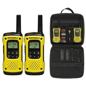 Motorola TLKR T92 H2O - 2x Walkie Talkie - Funk-Reichweite bis zu 10 km - 8 Kanäle - LC-Display (TLKRT92)
